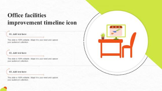 Office Facilities Improvement Timeline Icon