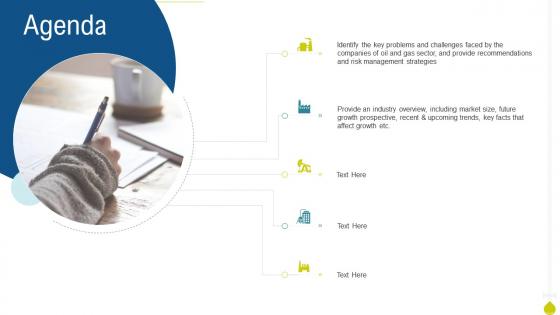 Oil and gas industry outlook case competition agenda ppt information