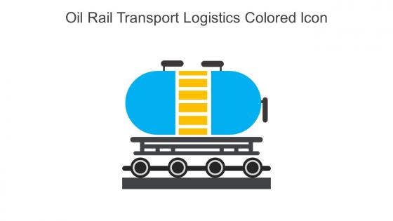 Oil Rail Transport Logistics Colored Icon In Powerpoint Pptx Png And Editable Eps Format