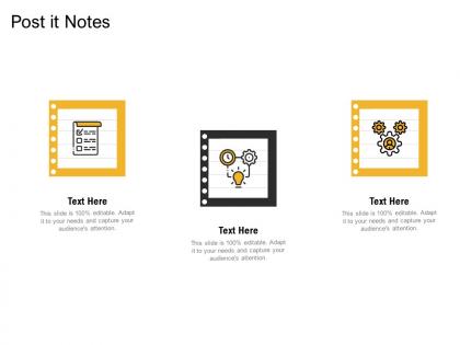 Online and retail cross selling strategy post it notes ppt infographic template shapes