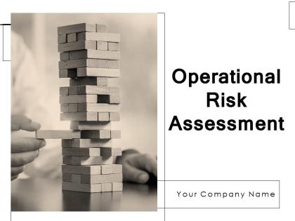 Operational risk assessment powerpoint presentation slides