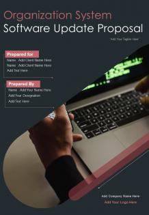 Organization System Software Update Proposal Sample Document Report Doc Pdf Ppt