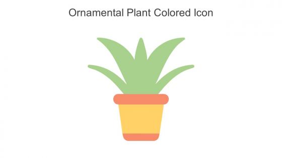 Ornamental Plant Colored Icon In Powerpoint Pptx Png And Editable Eps Format