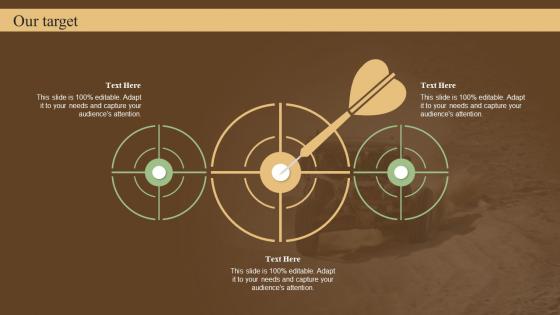 Our Target Dirt Track Racing Sponsorship Proposal Ppt Show Infographic Template