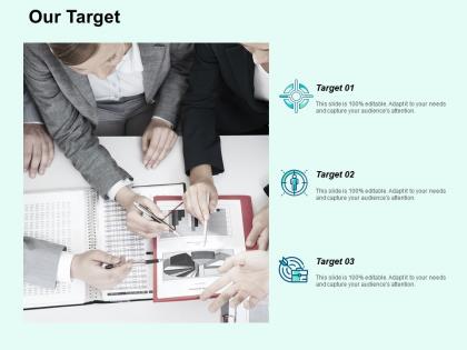 Our target ppt powerpoint presentation file information