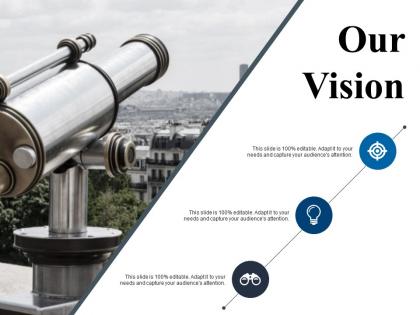 Our vision powerpoint slide information template 2