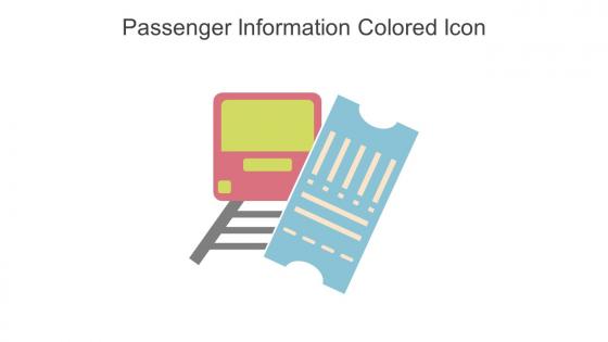 Passenger Information Colored Icon In Powerpoint Pptx Png And Editable Eps Format