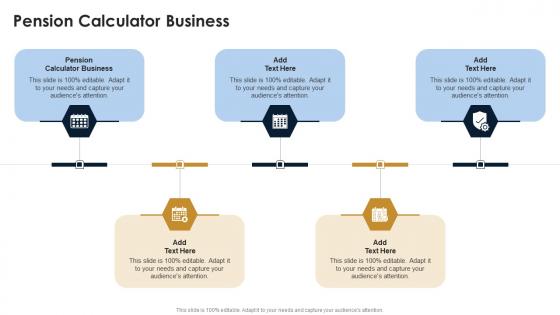 Pension Calculator Business In Powerpoint And Google Slides Cpb