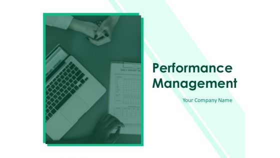 Performance Management Powerpoint Presentation Slides