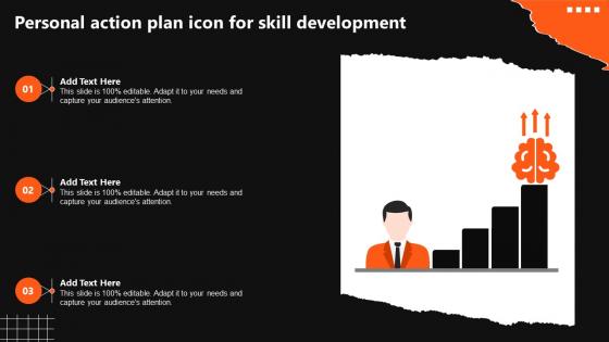 Personal Action Plan Icon For Skill Development