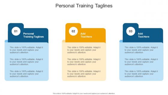 Personal Training Taglines In Powerpoint And Google Slides Cpb