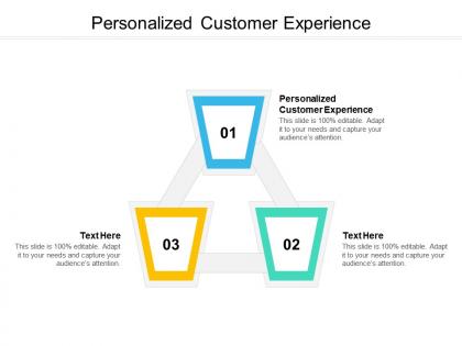 Personalized customer experience ppt powerpoint presentation layouts microsoft cpb