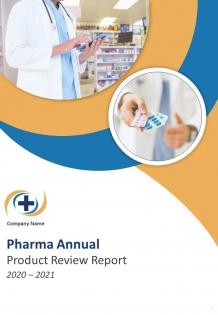 Pharma annual product review report template pdf doc ppt document report template