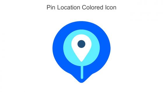 Pin Location Colored Icon In Powerpoint Pptx Png And Editable Eps Format