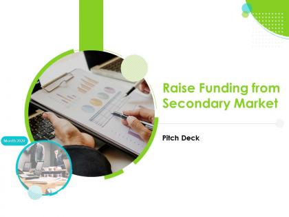 Pitch deck to raise funding from secondary market complete deck