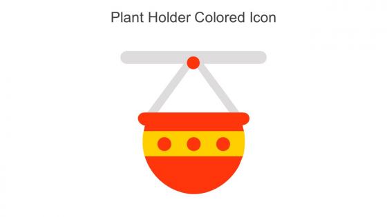 Plant Holder Colored Icon In Powerpoint Pptx Png And Editable Eps Format