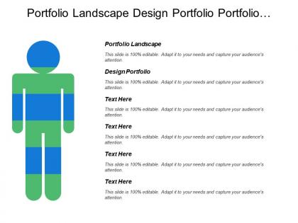 Portfolio landscape design portfolio portfolio monitoring project execute