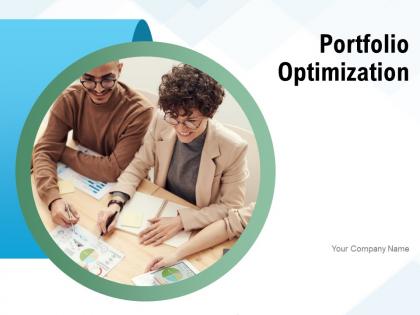 Portfolio Optimization Development Description Techniques Analysis