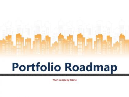 Portfolio Roadmap Powerpoint Presentation Slides