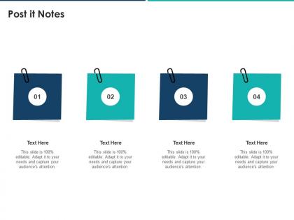 Post it notes agile approach for effective rfp response ppt deck