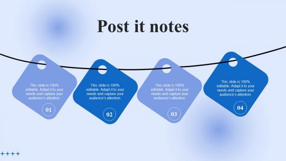 Post It Notes Data Driven Personalized Advertisement And Marketing Strategy To Improve Brand