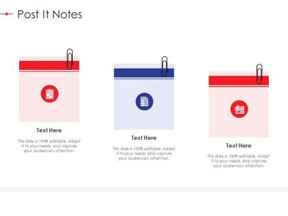 Post it notes digital tools for enhancing sales strategy effectiveness ppt icons