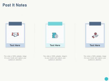 Post it notes itil service level management process and implementation ppt powerpoint presentation portfolio