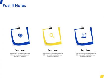 Post it notes m182 ppt powerpoint presentation portfolio inspiration