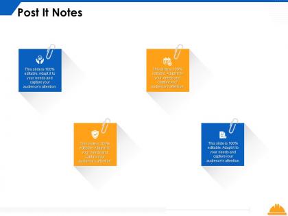 Post it notes r7 ppt powerpoint presentation portfolio slide portrait