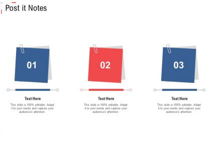 Post it notes stock inventory management ppt information