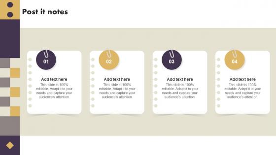 Post It Notes Strategic Implementation Of Effective Consumer Adoption Process