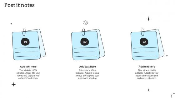 Post It Notes Types Of Communication Strategy Ppt Topics