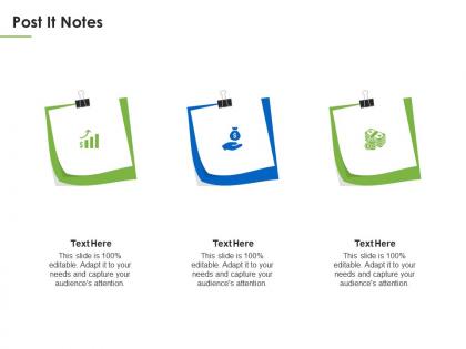 Post it notes understanding overview stakeholder assessment ppt icon smartart