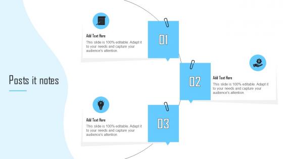 Posts It Notes Facility Management And Maintenance Ppt Slides Layout