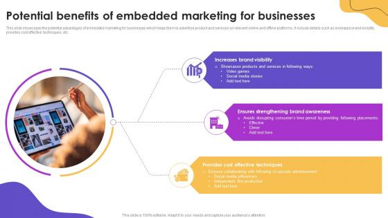 Potential Benefits Of Embedded Marketing For Businesses