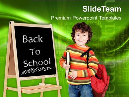 Powerpoint training templates back to school education ppt slides