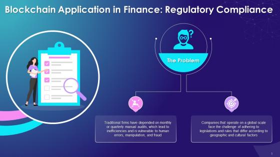 Problems With The Traditional Approach Of Regulatory Compliance Training Ppt