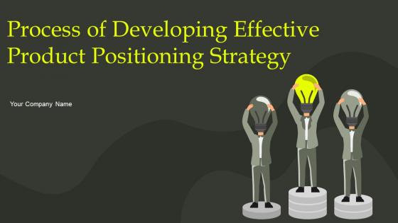 Process Of Developing Effective Product Positioning Strategy PowerPoint PPT Template Bundles