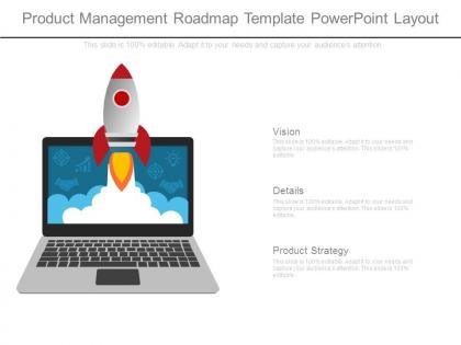 Product management roadmap template powerpoint layout