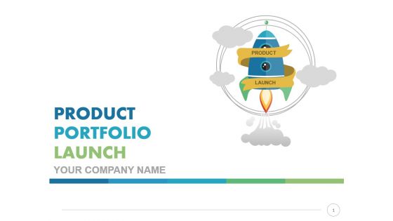 Product portfolio launch powerpoint presentation slides