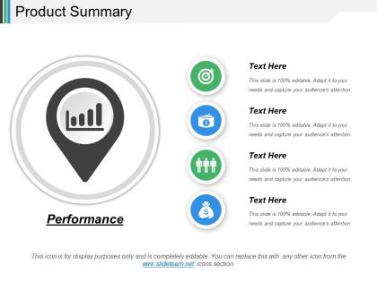 Product summary