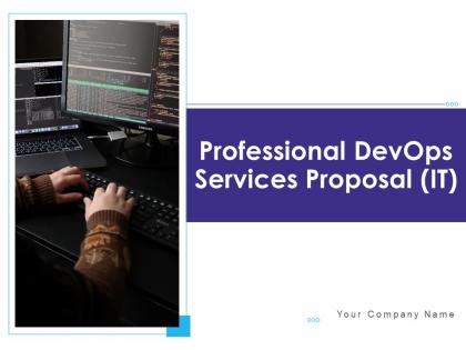 Professional devops services proposal it powerpoint presentation slides