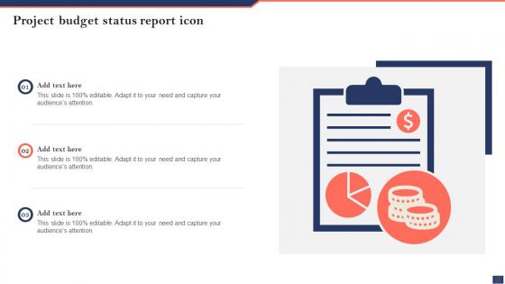 Project Budget Status Report Icon