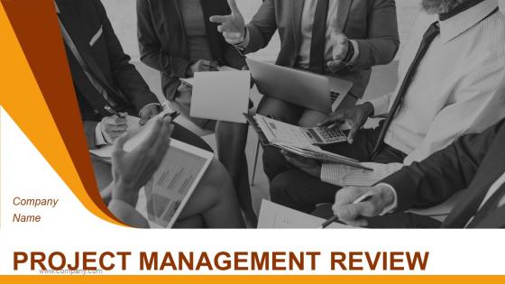 Project management review powerpoint presentation slides