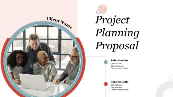 Project planning proposal powerpoint presentation slides