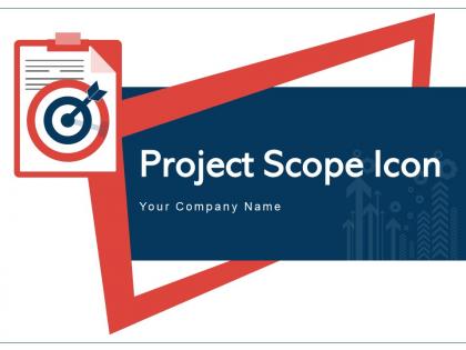 Project Scope Icon Documentation Management Business Goal Project