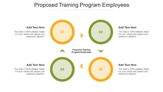 Proposed Training Program Employees In Powerpoint And Google Slides Cpb