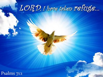 Psalms 71 1 lord i have taken refuge powerpoint church sermon