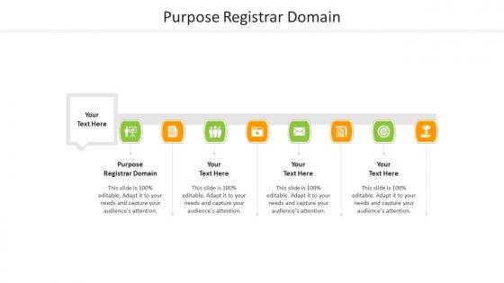 Purpose registrar domain ppt powerpoint presentation slides design inspiration cpb