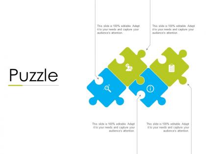 Puzzle business problems f809 ppt powerpoint presentation portfolio icon